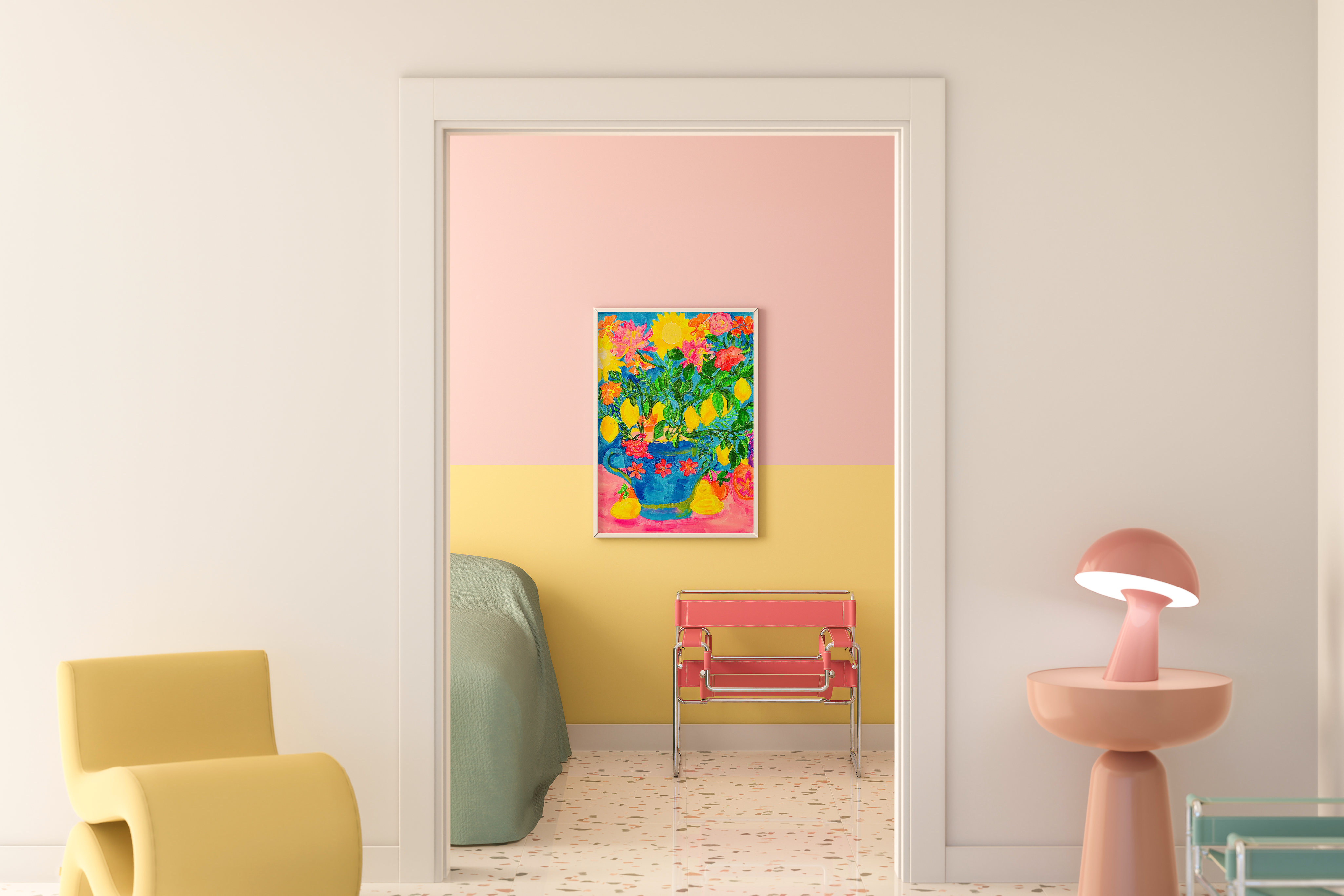 Summer Lemons Fine Art Print 🍋