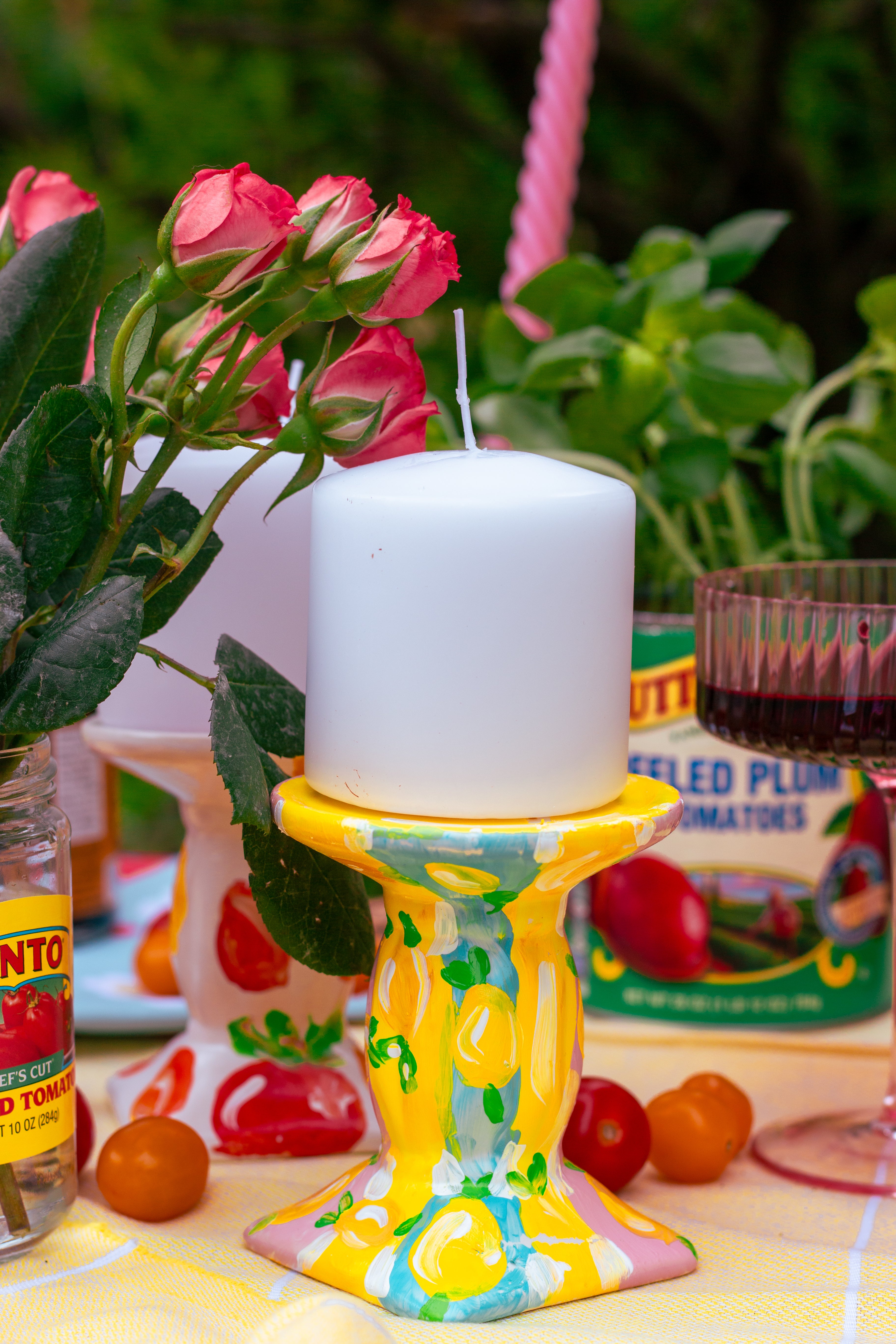 3-Piece Pillar Candle Holders 🌸