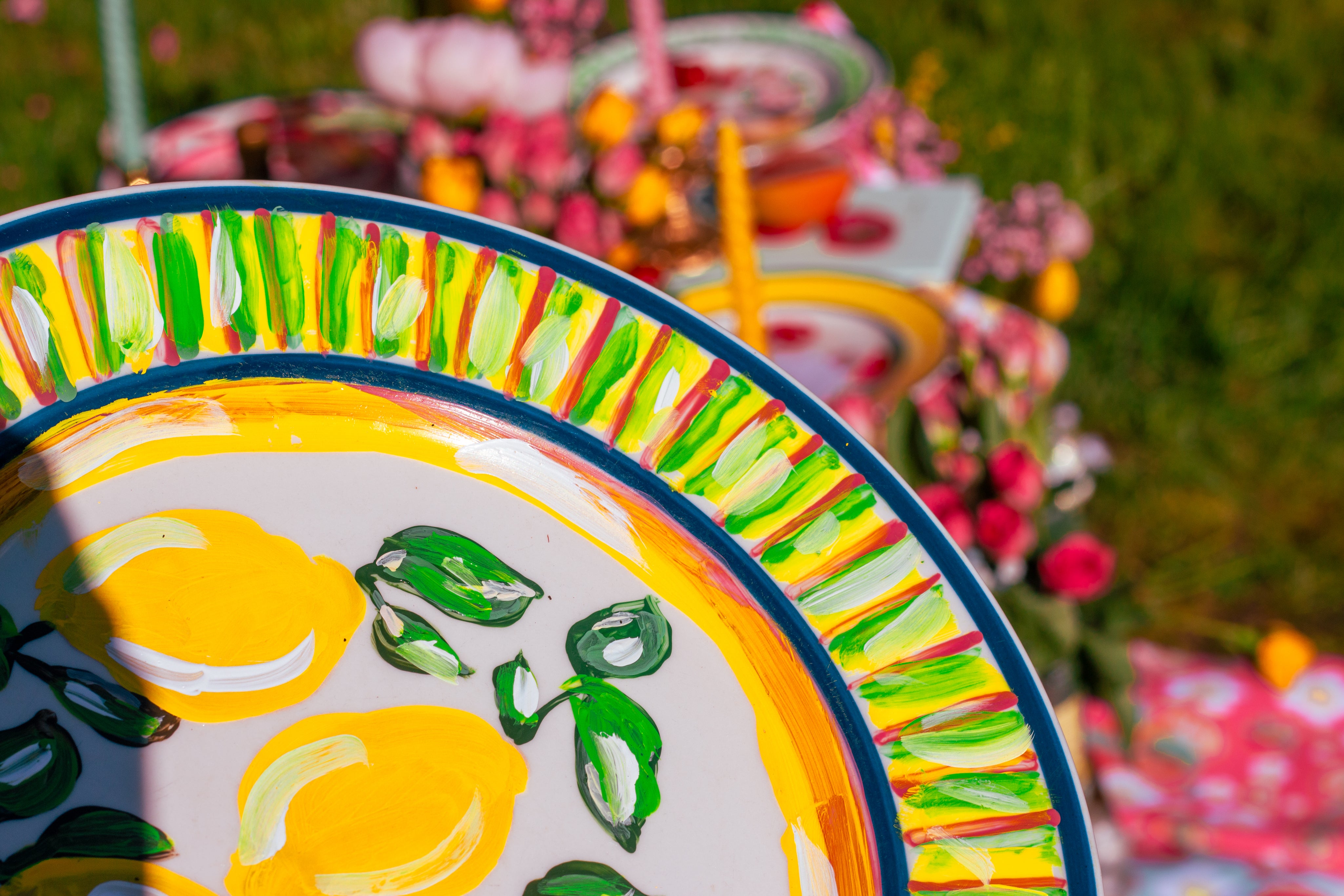 Summer Fruit 6-Piece Dishware Plate Set 🍋