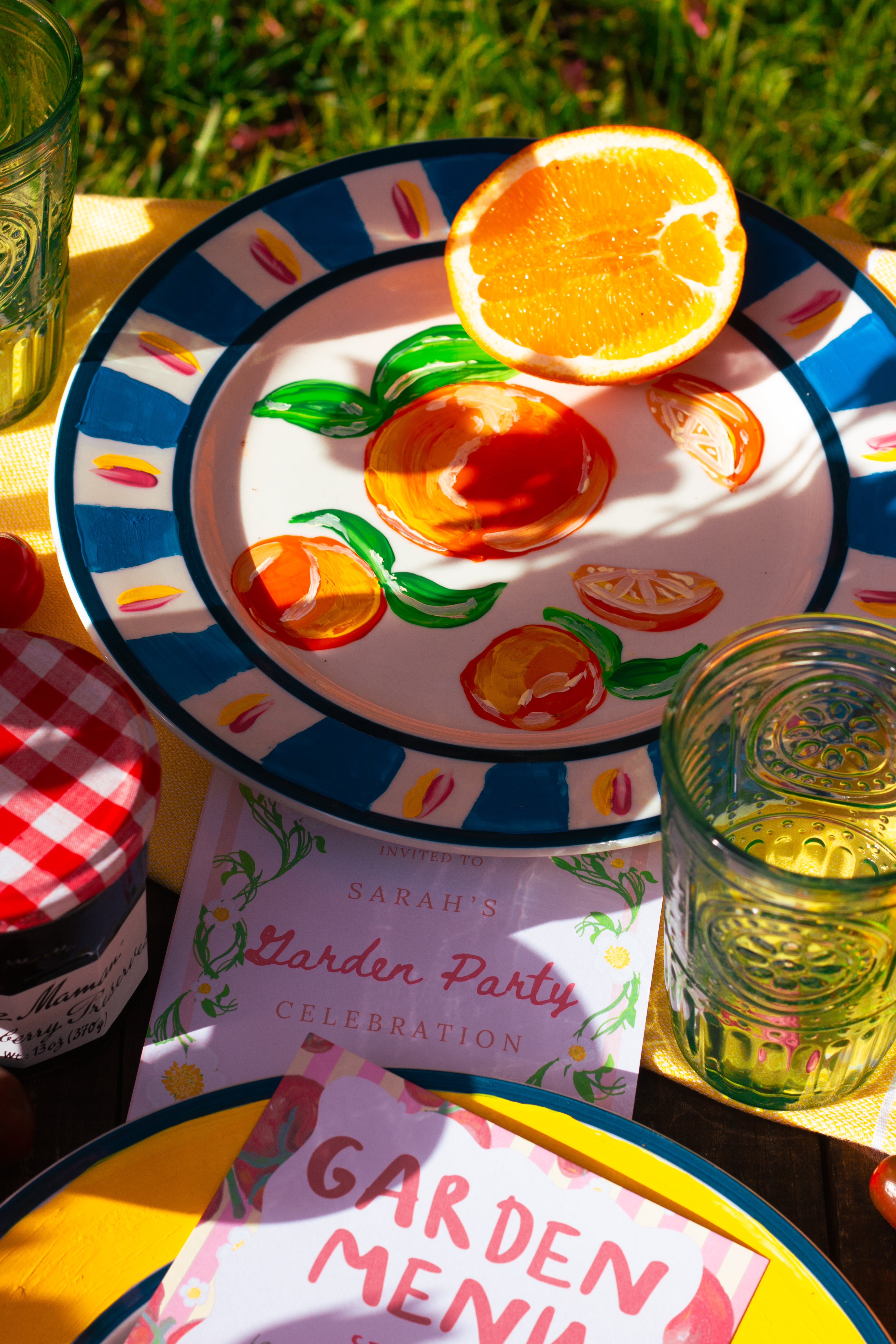 Summer Fruit 6-Piece Dishware Plate Set 🍋