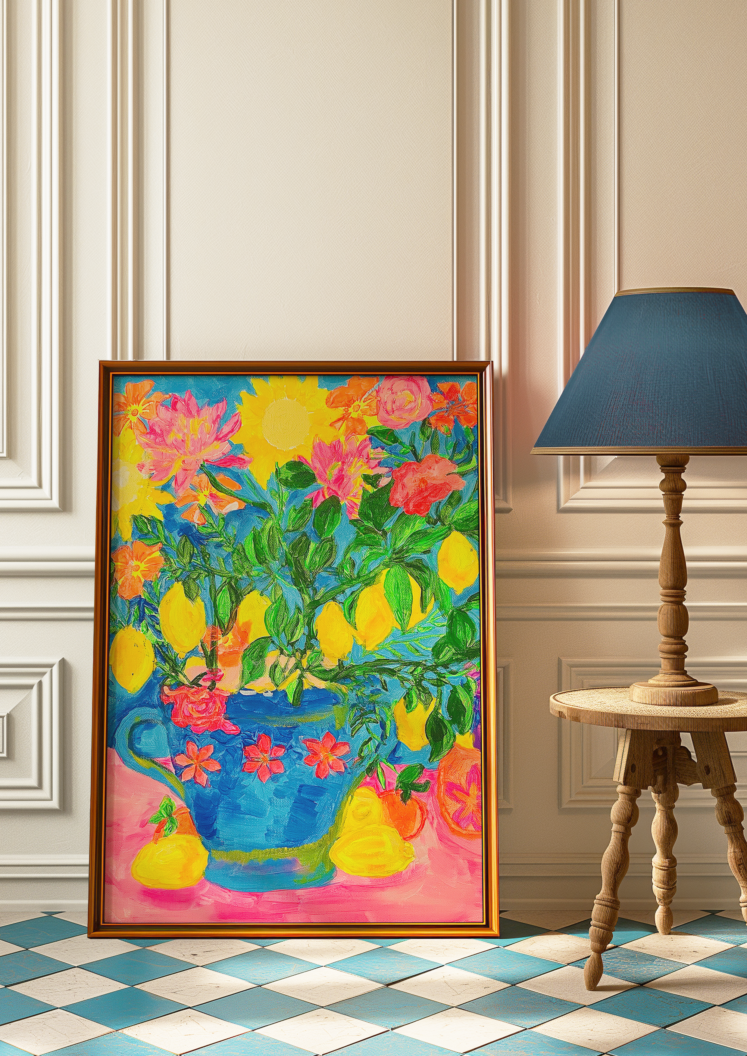 Summer Lemons Fine Art Print 🍋