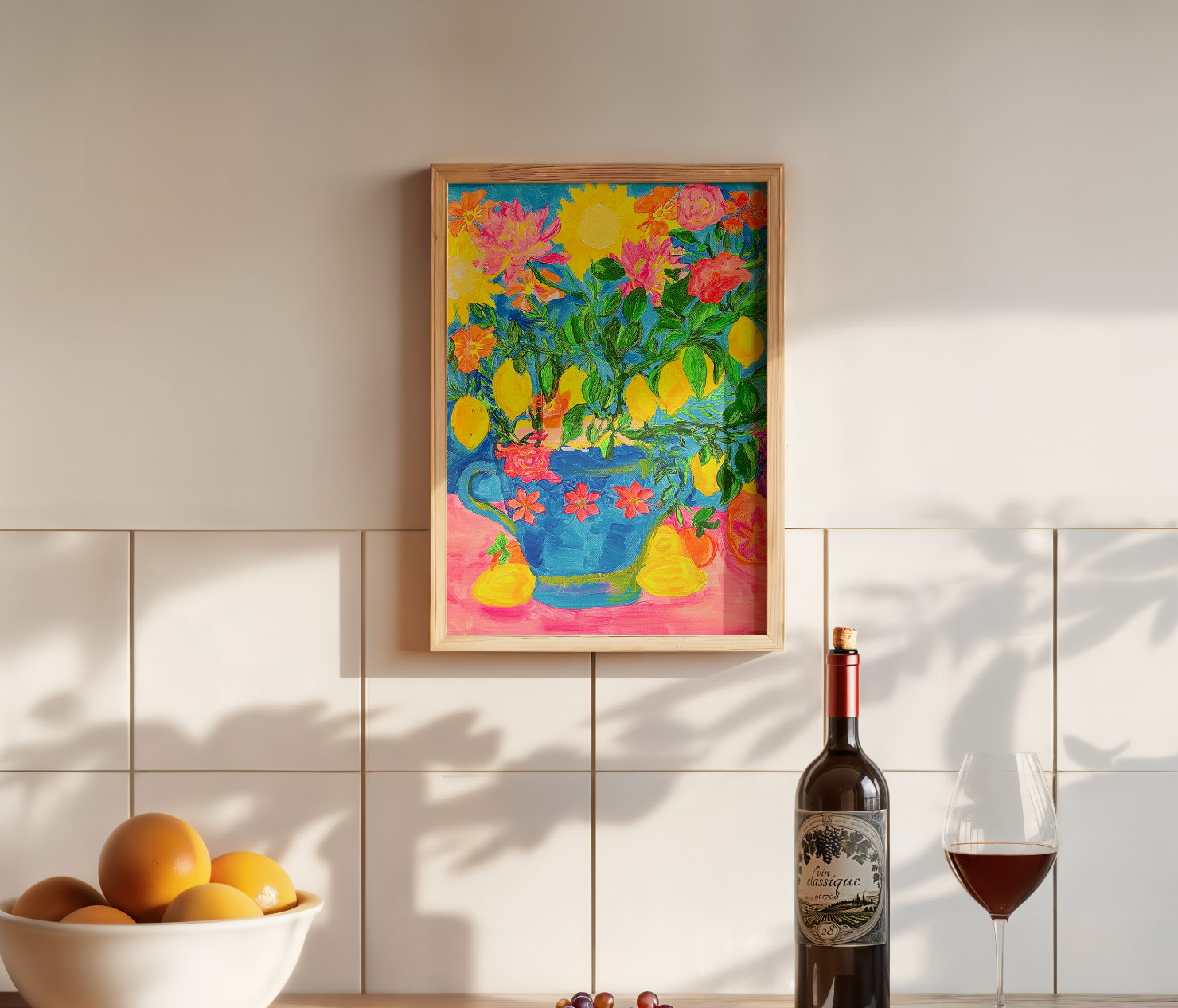 Summer Lemons Fine Art Print 🍋