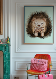 Porcupine Hugs Fine Art Print 🦔