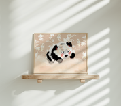 Sleepy Panda Fine Art Print 🐼