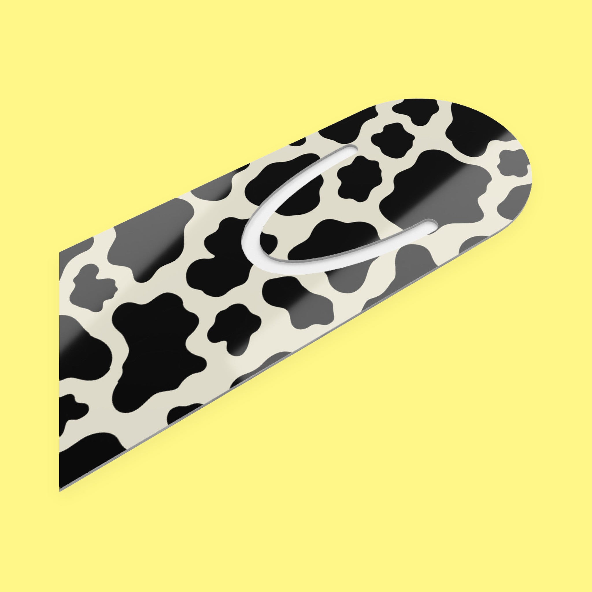 Cow Spots Metal Bookmark with cow print — view 4 of 5
