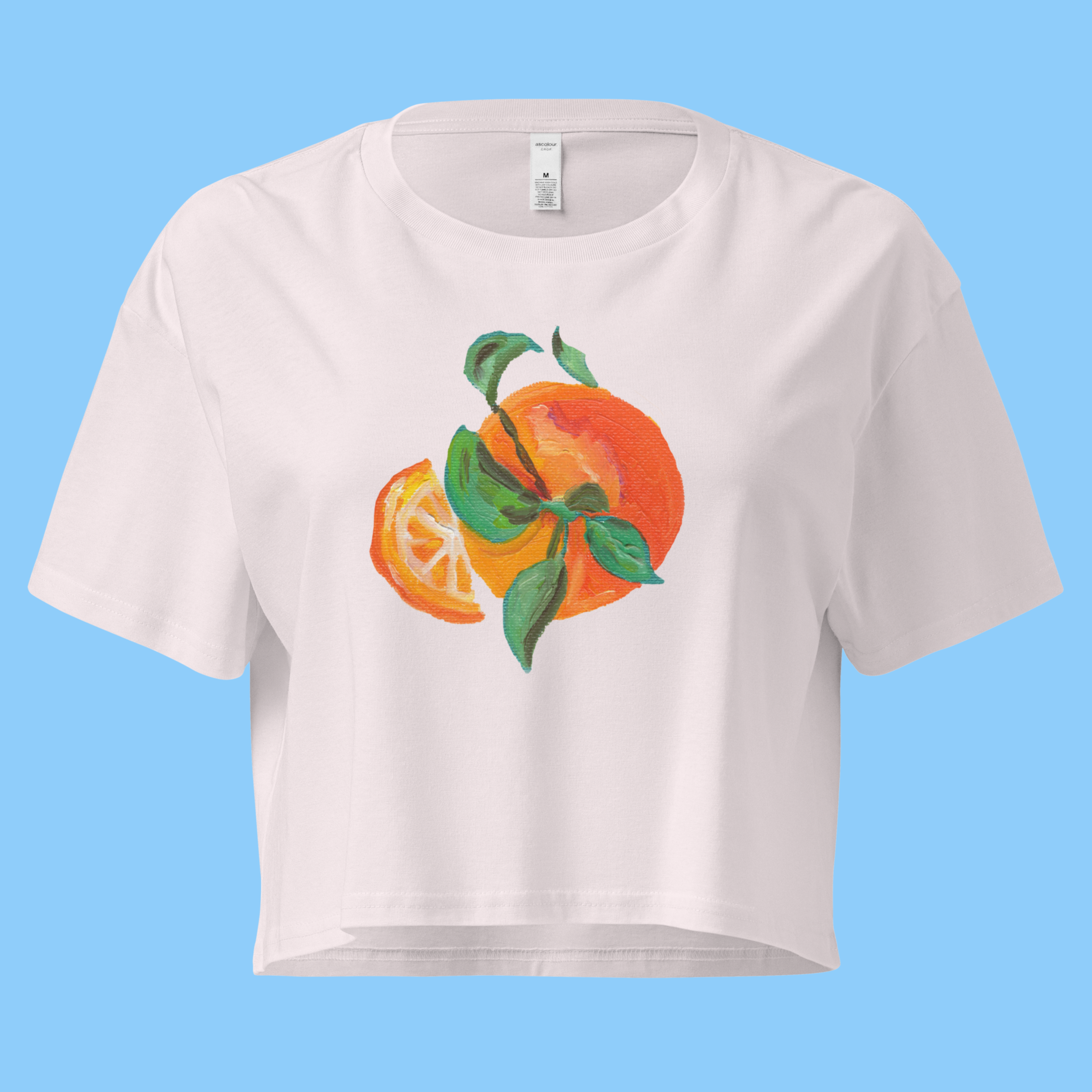 Orange Slice Crop Top 🍊