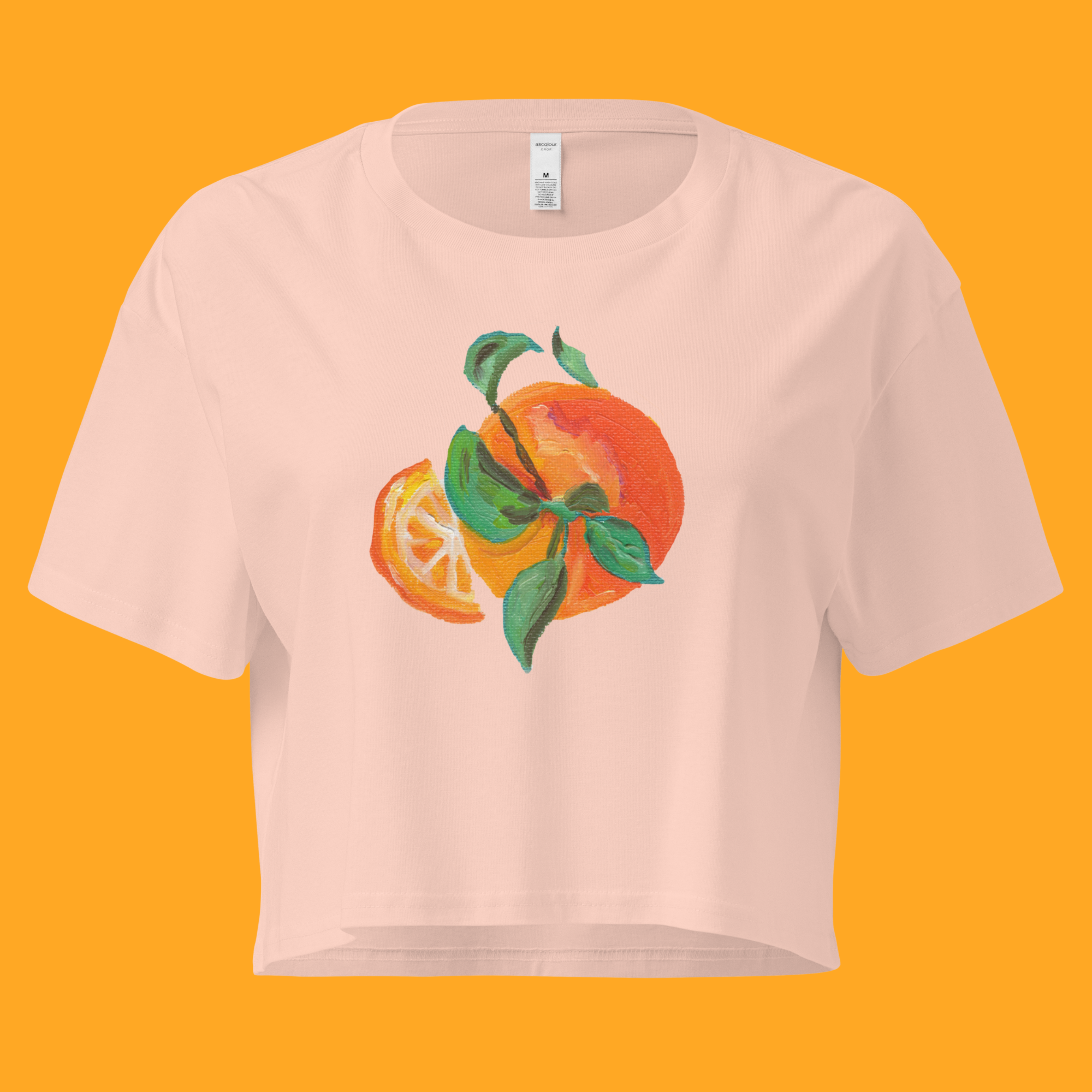 Orange Slice Crop Top 🍊