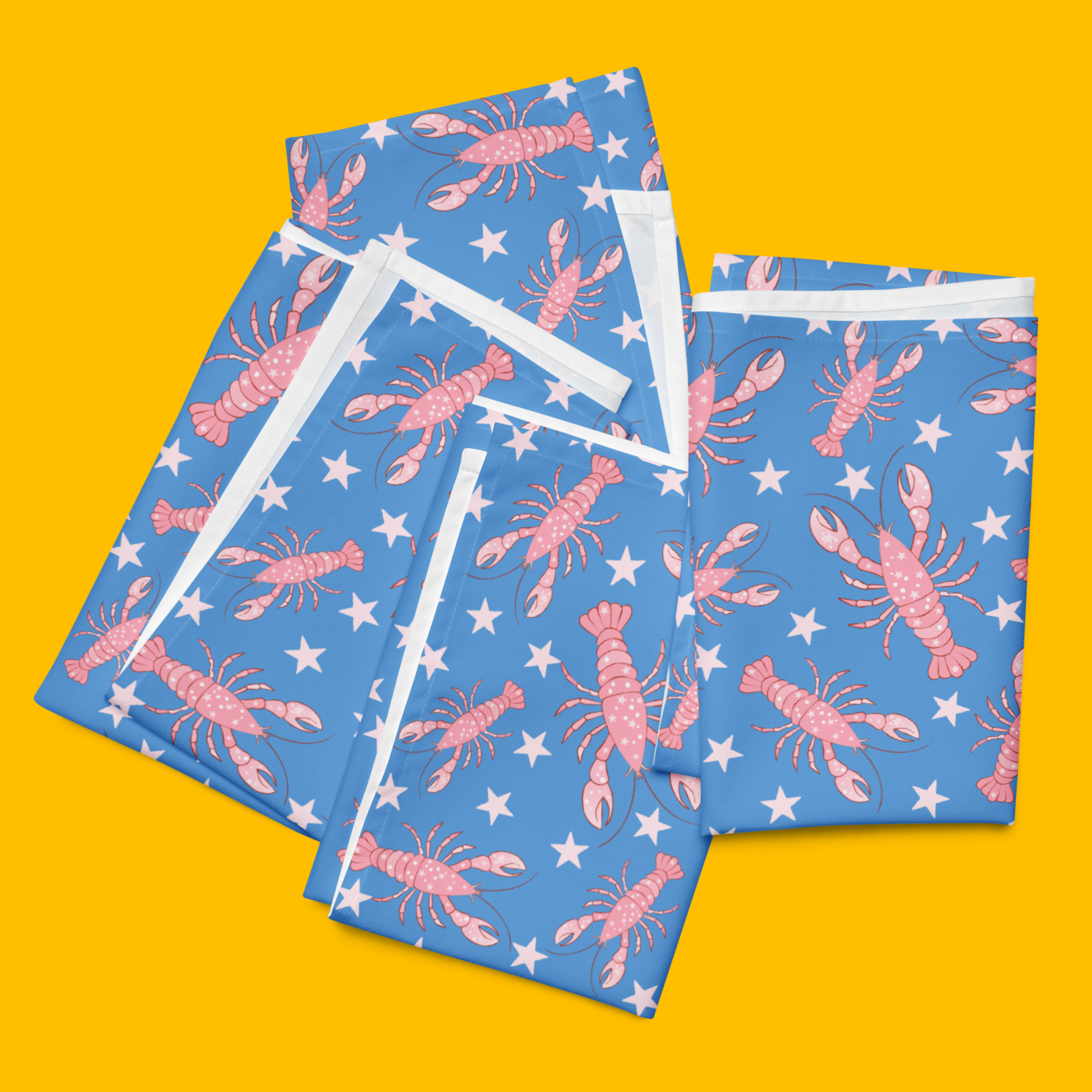 Starry Lobster Napkin Set 🦞⭐️