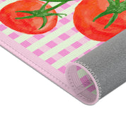 Gingham Tomatoes | Vibrant Area Rug 🍅