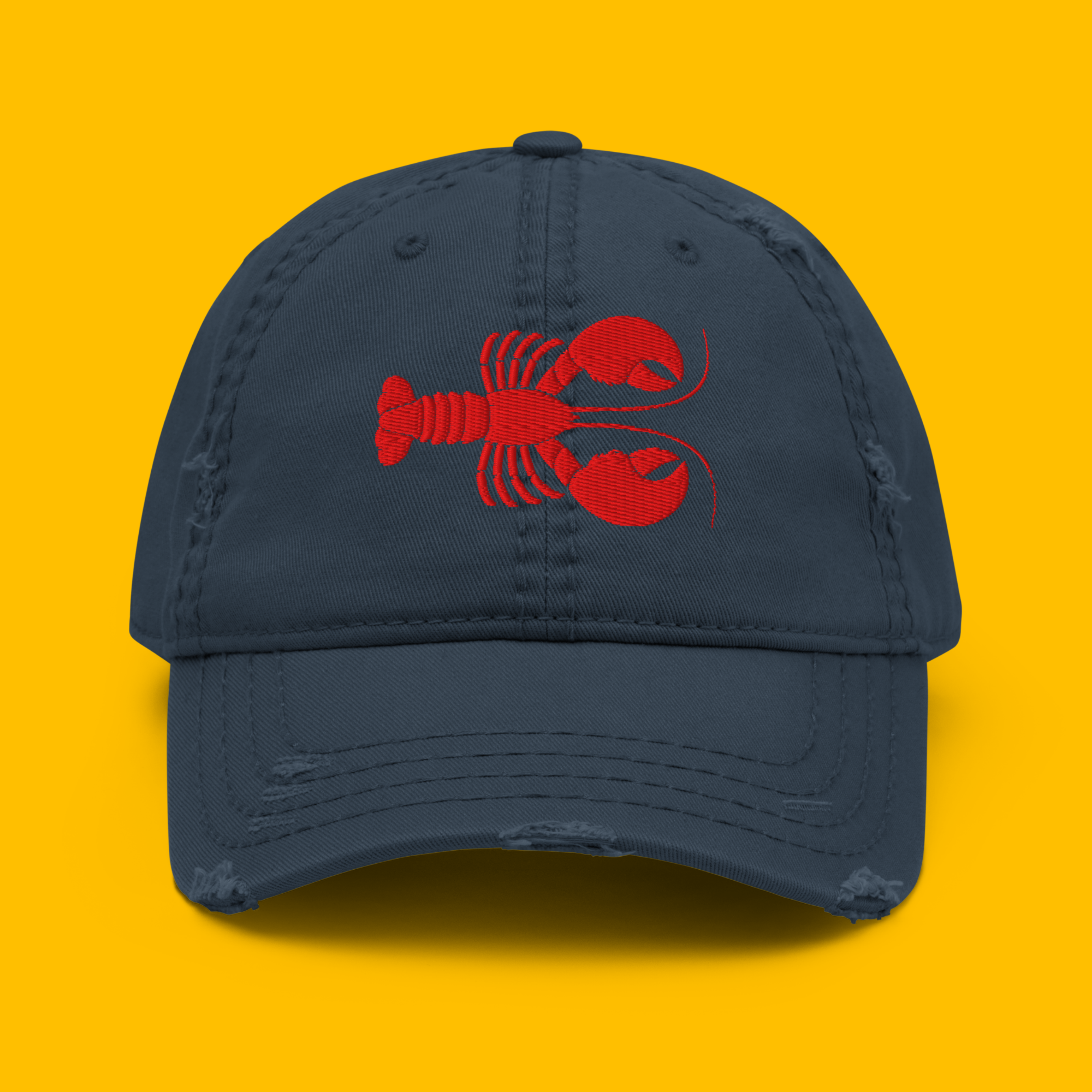 Lobster | Distressed Everyday Hat 🦞