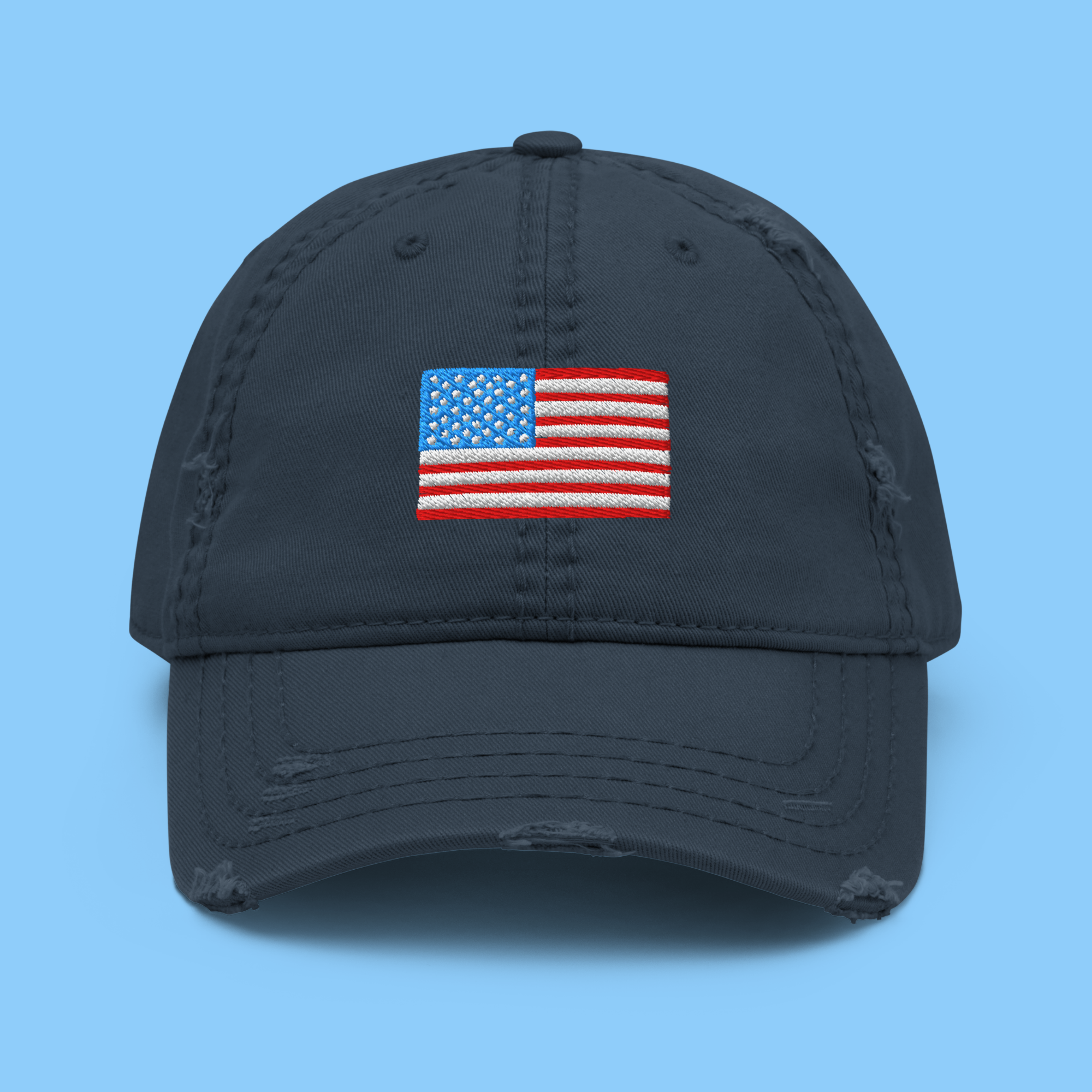 American Flag | Distressed Everyday Hat 🇺🇸