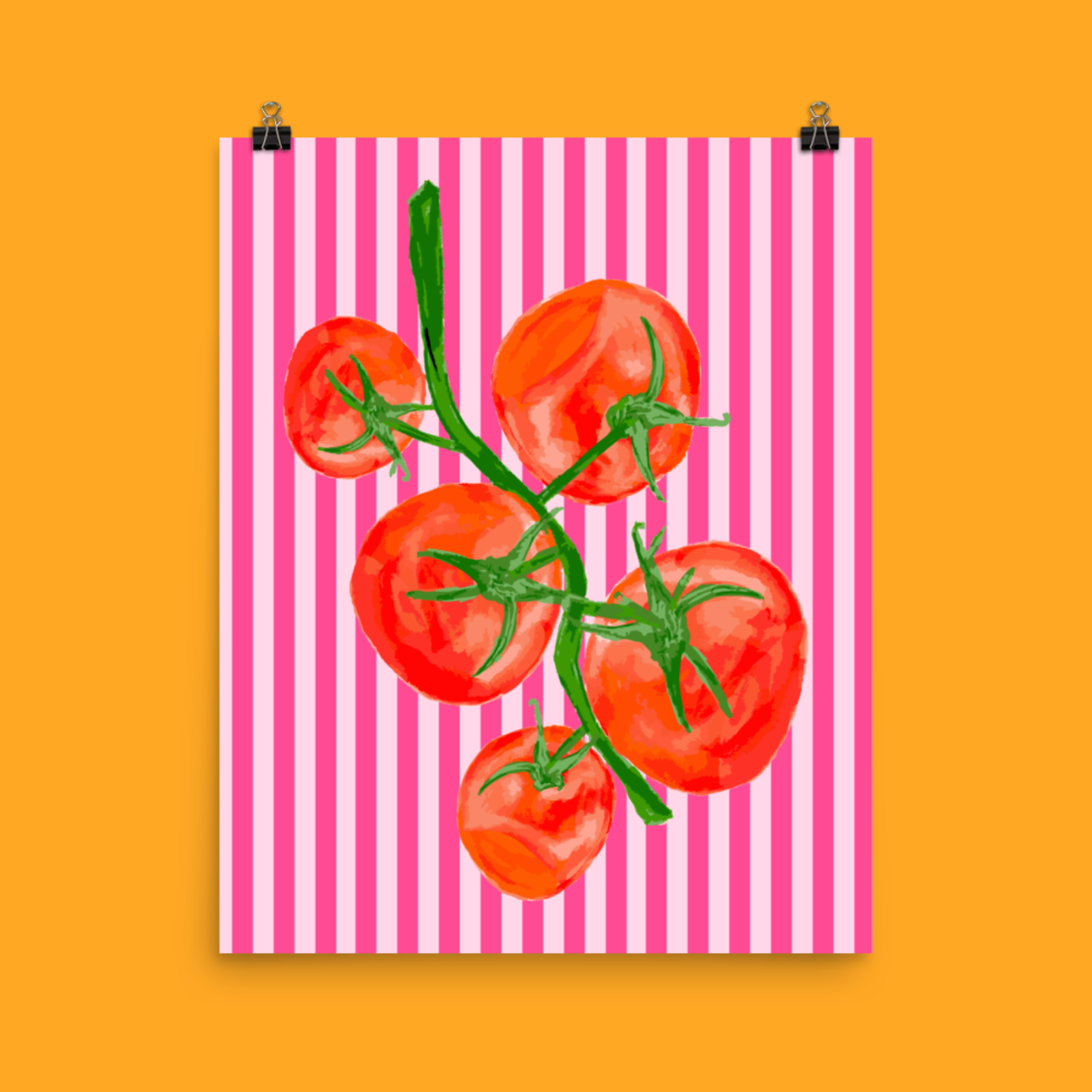 Pink Tomatoes | Fine Art Print 🍅