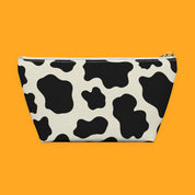 Cow Print Accessory Pouch with cow print — view 8 of 10