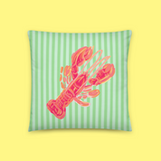 New England Lobster | Square Pillow 🦞