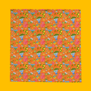 Italian Summer | Orange Square Tablecloth 🍋