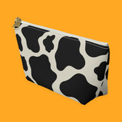Cow Print Accessory Pouch with cow print — view 9 of 10