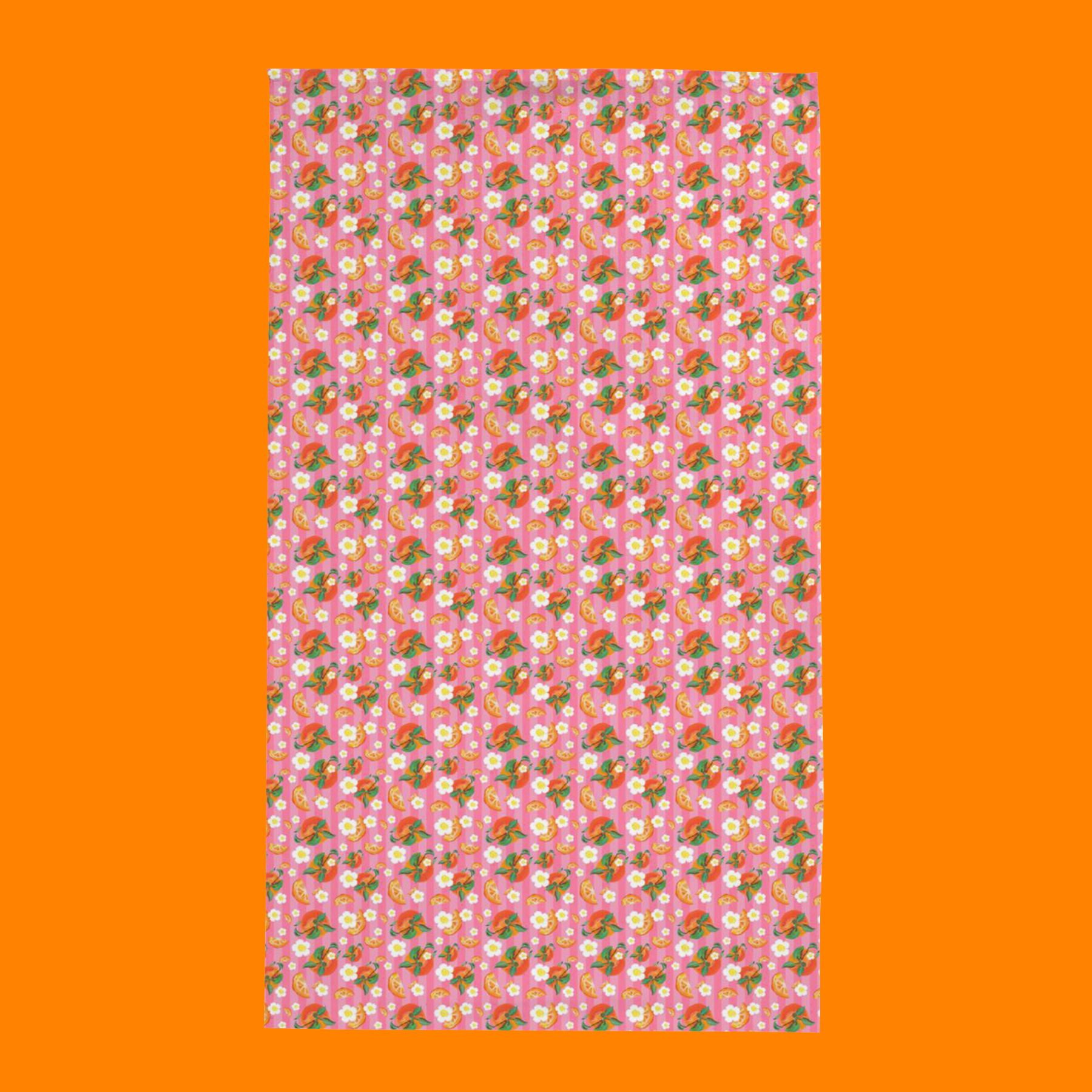 Floral Orange | Tablecloth 🍊