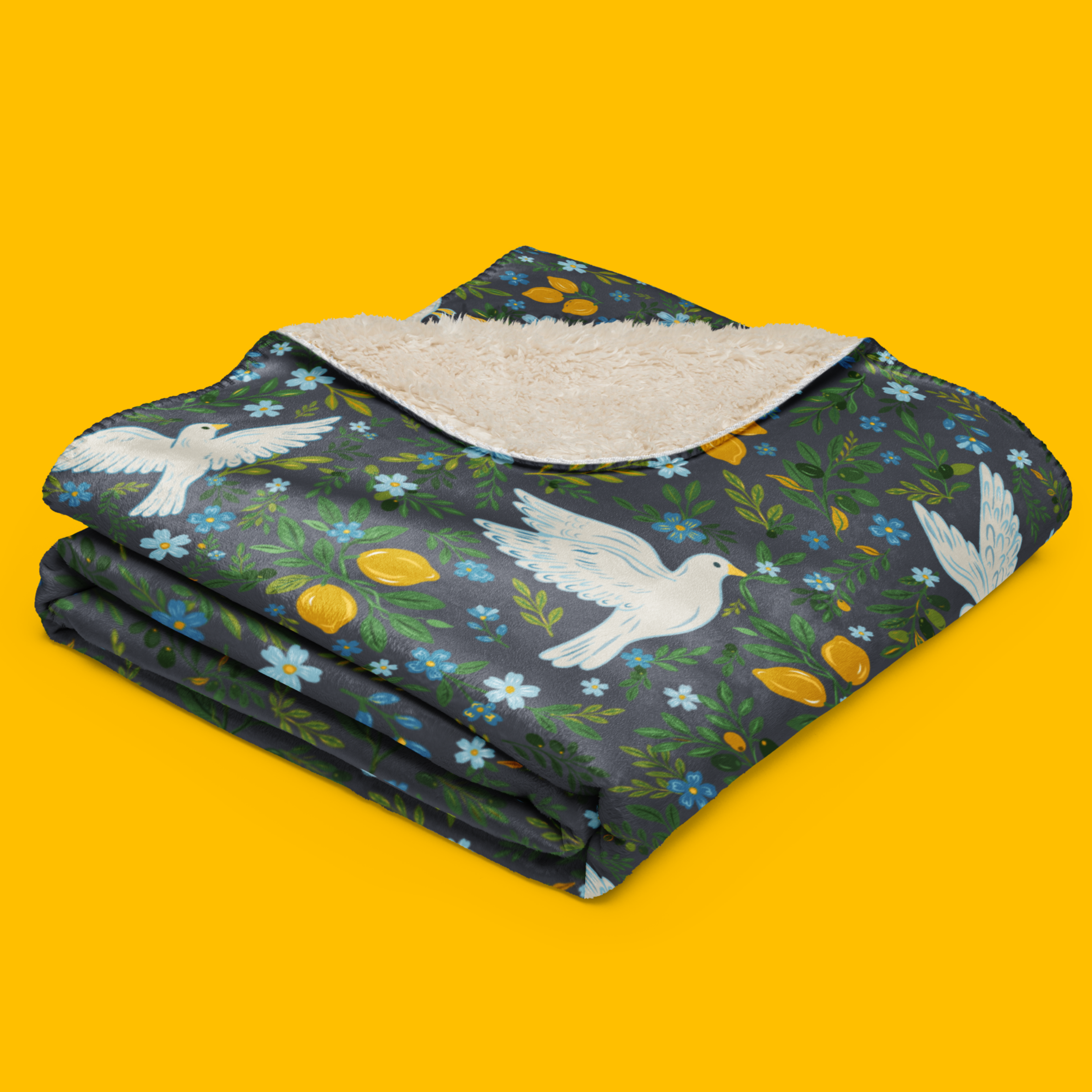 Fruit of The Spirit | Sherpa Blanket 🕊️