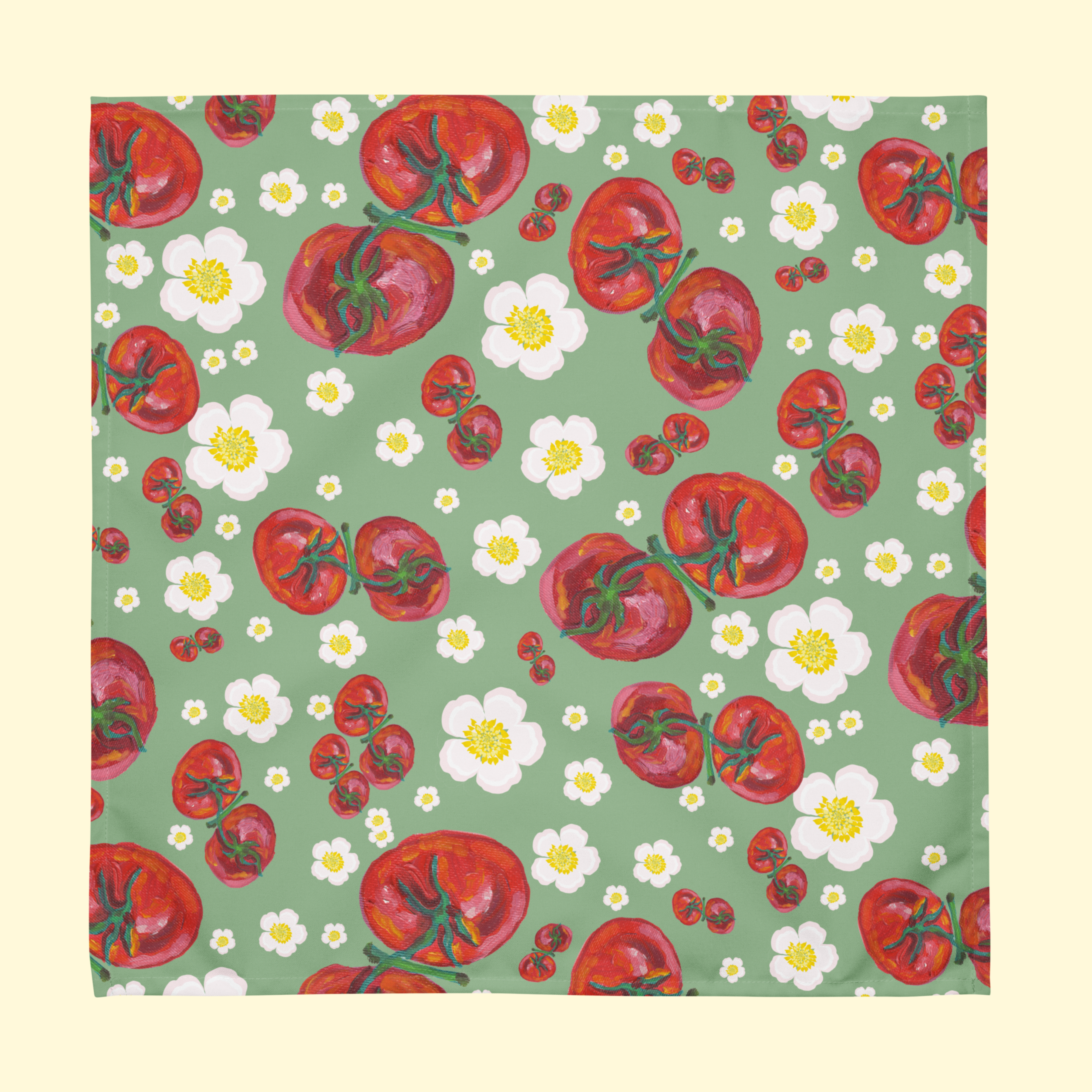 Garden Stripe Napkin Set 🌱