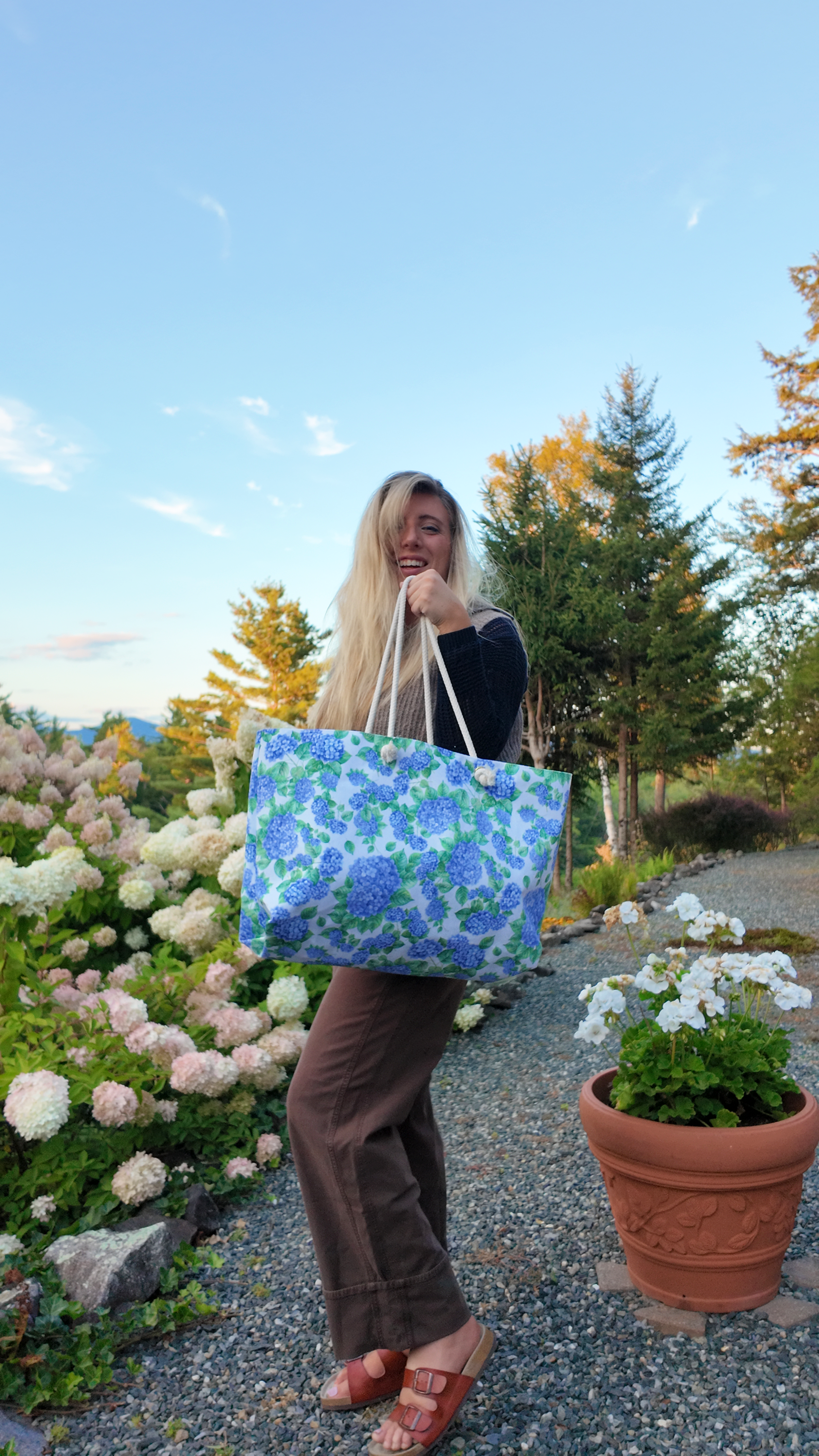 The Weekender Bag | Hydrangea 🪻