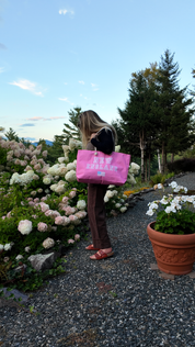 The Weekender Bag | New England Pink