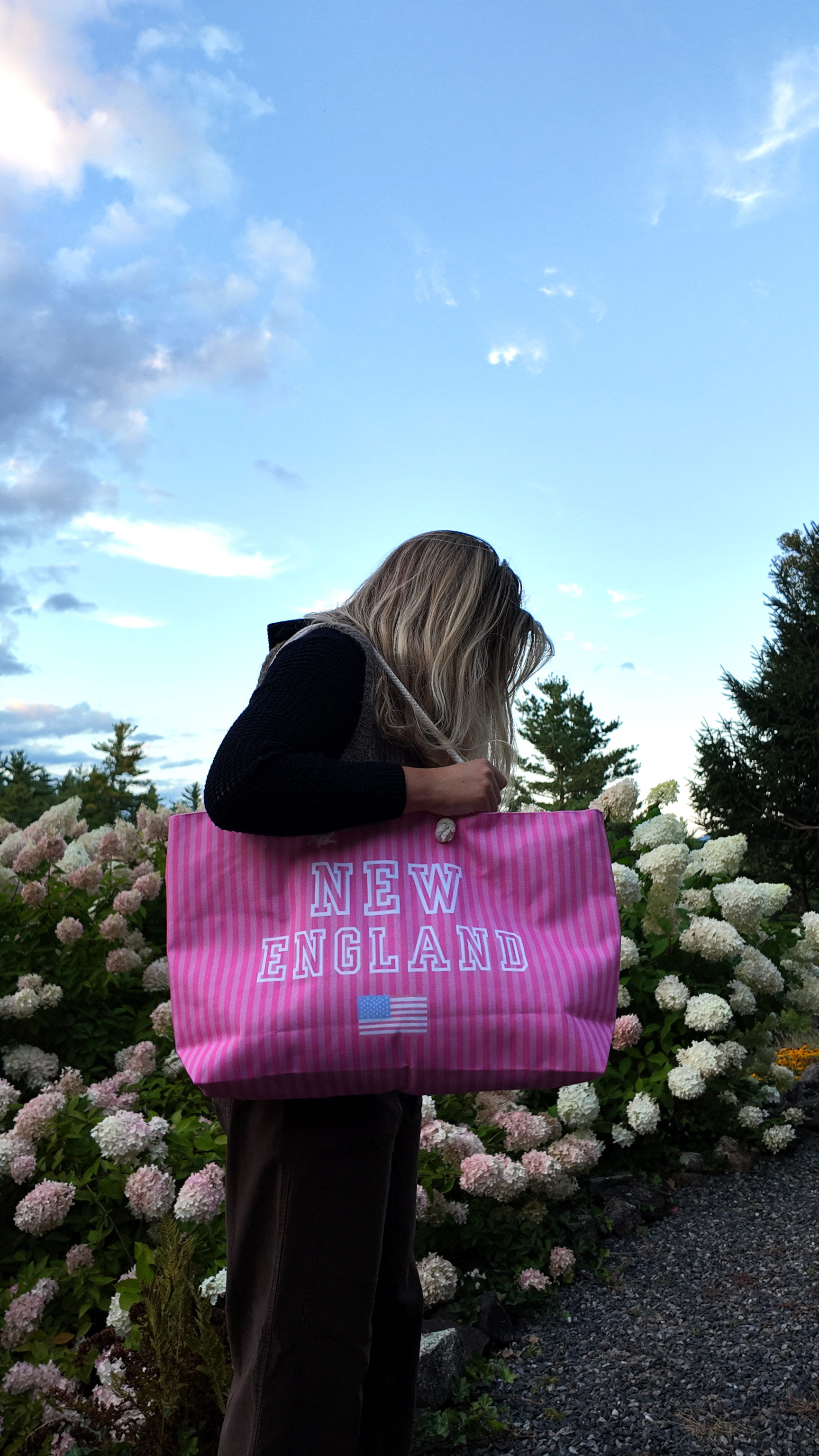 The Weekender Bag | New England Pink