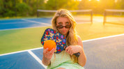 New England Summer Dark Blue Pickleball Paddle Set