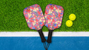 New England Summer Rose Pink Pickleball Paddle Set