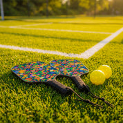 Citrus Garden Navy Pickleball Paddle Set