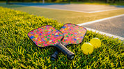Citrus Garden Pink Pickleball Paddle Set