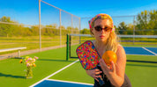 Citrus Garden Pink Pickleball Paddle Set
