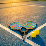 Mom's Garden Blue Pickleball Paddle Set