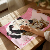 Best Friends Panda and Kitten Fine Art Print 🐼