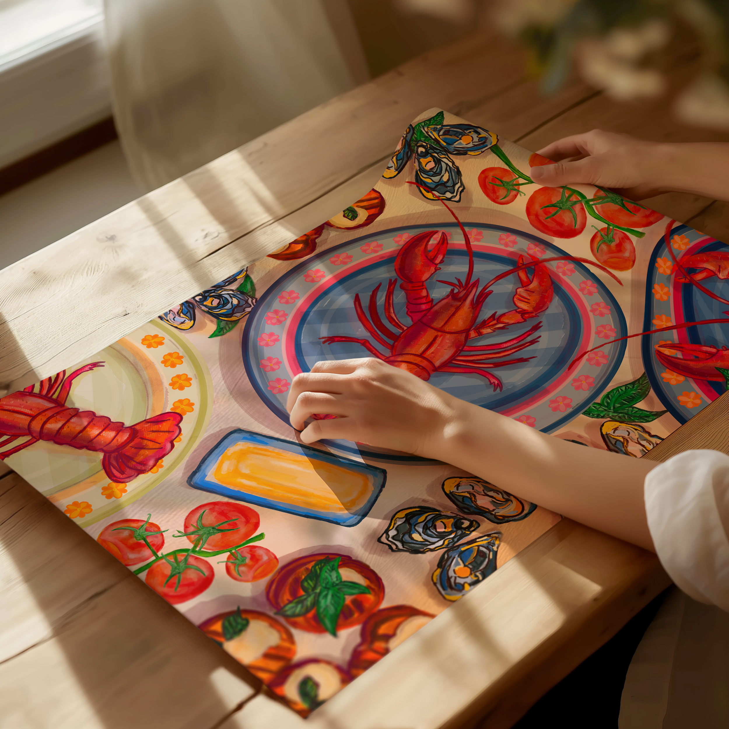 New England Dinner | Fine Art Print 🦞