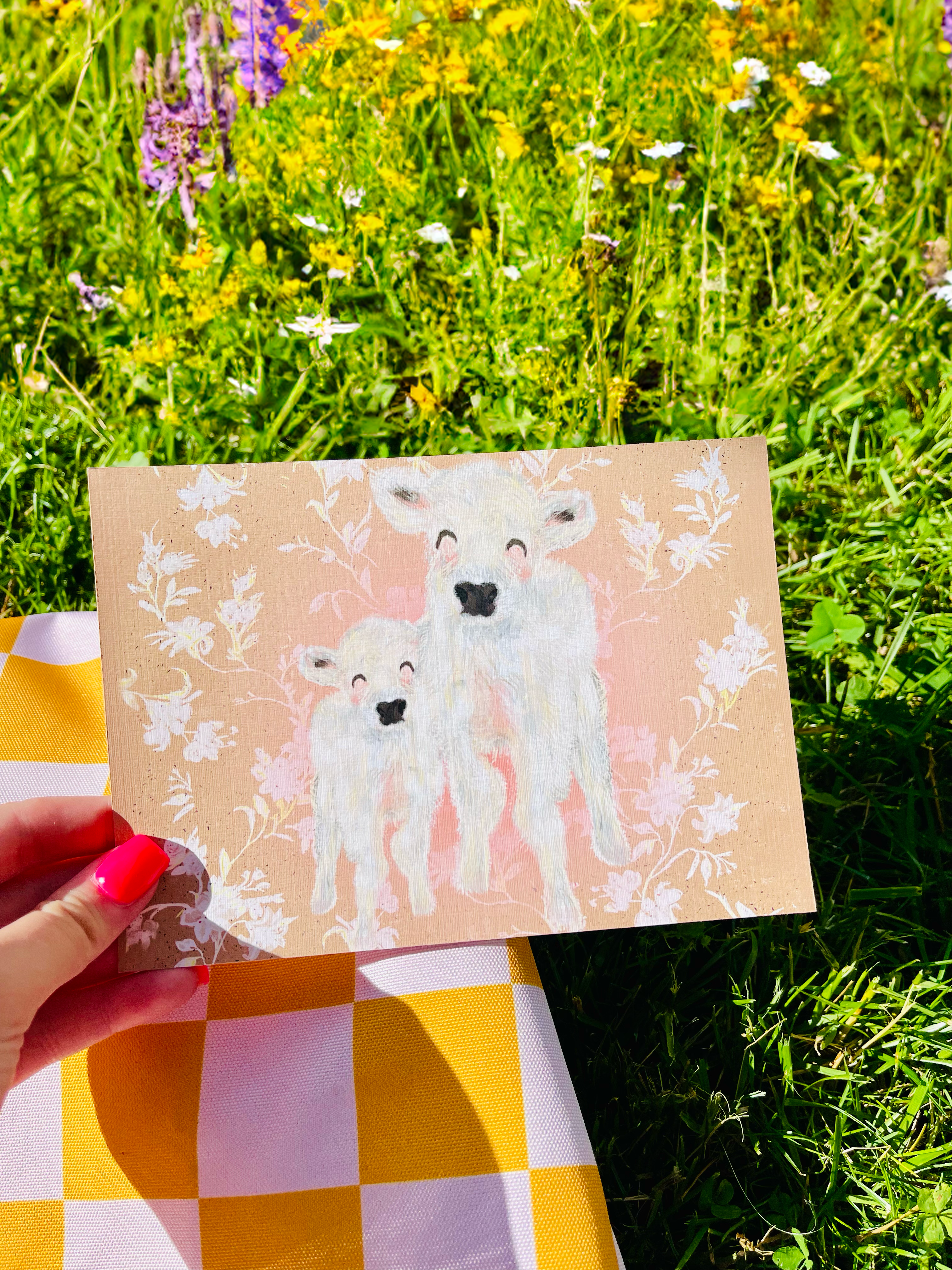 Baby Cows Mini Print 🐮