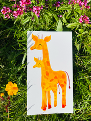 Nursery Baby Giraffe Sticker 🦒