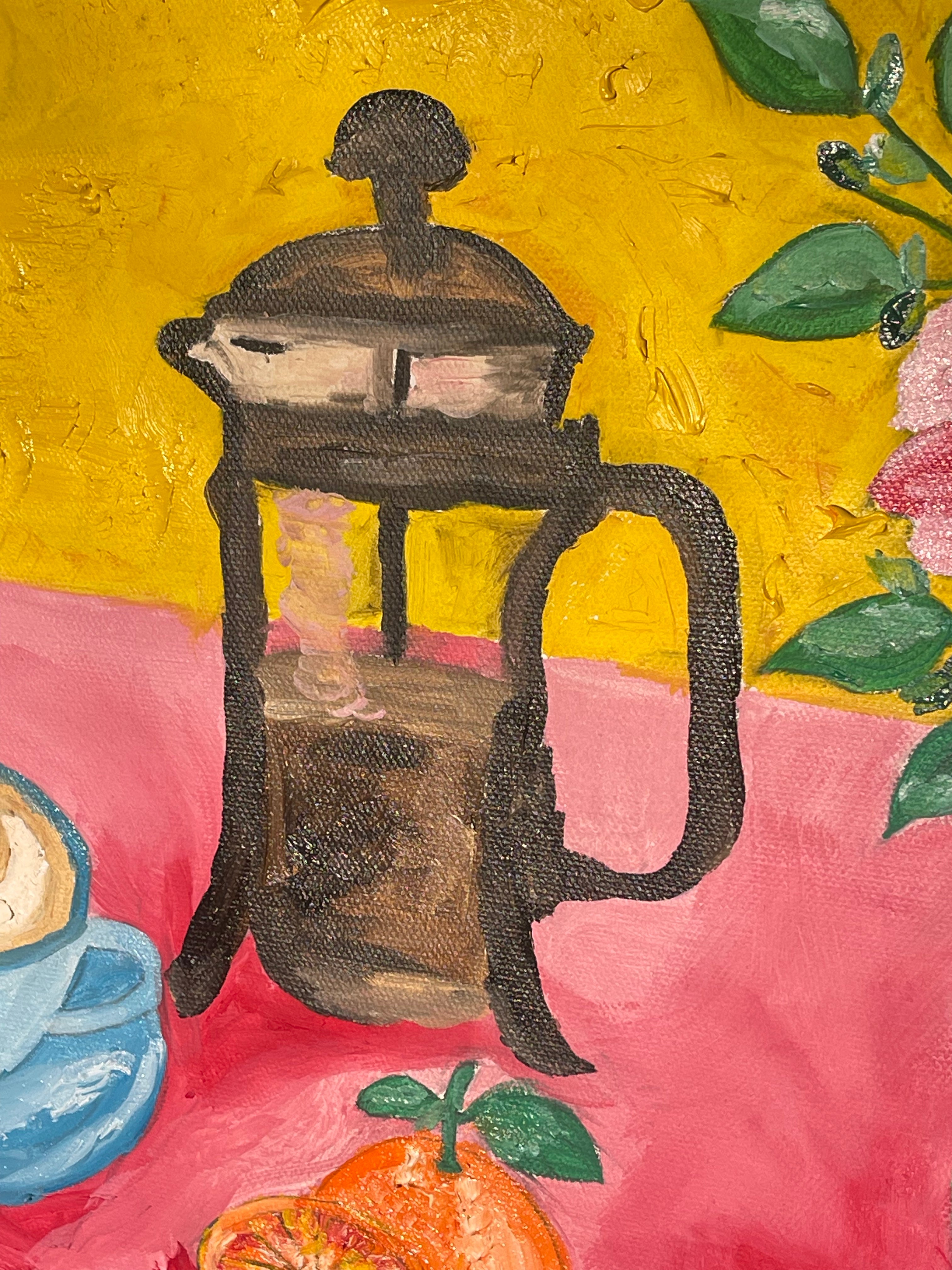 “Pressed Breakfast” 🥞🍳 | SALT Charity Original Oil Painting