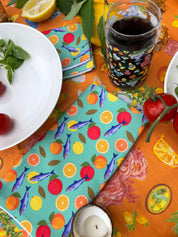 A Sardine Summer Napkin Set 🐟