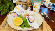 Oyster Stripes Napkin Set 🦪
