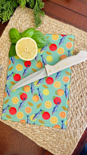 A Sardine Summer | Glass Cutting Board 🐟