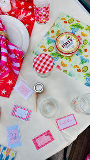 Nautical Printable Table Name Cards | Canva Digital Template 🇺🇸