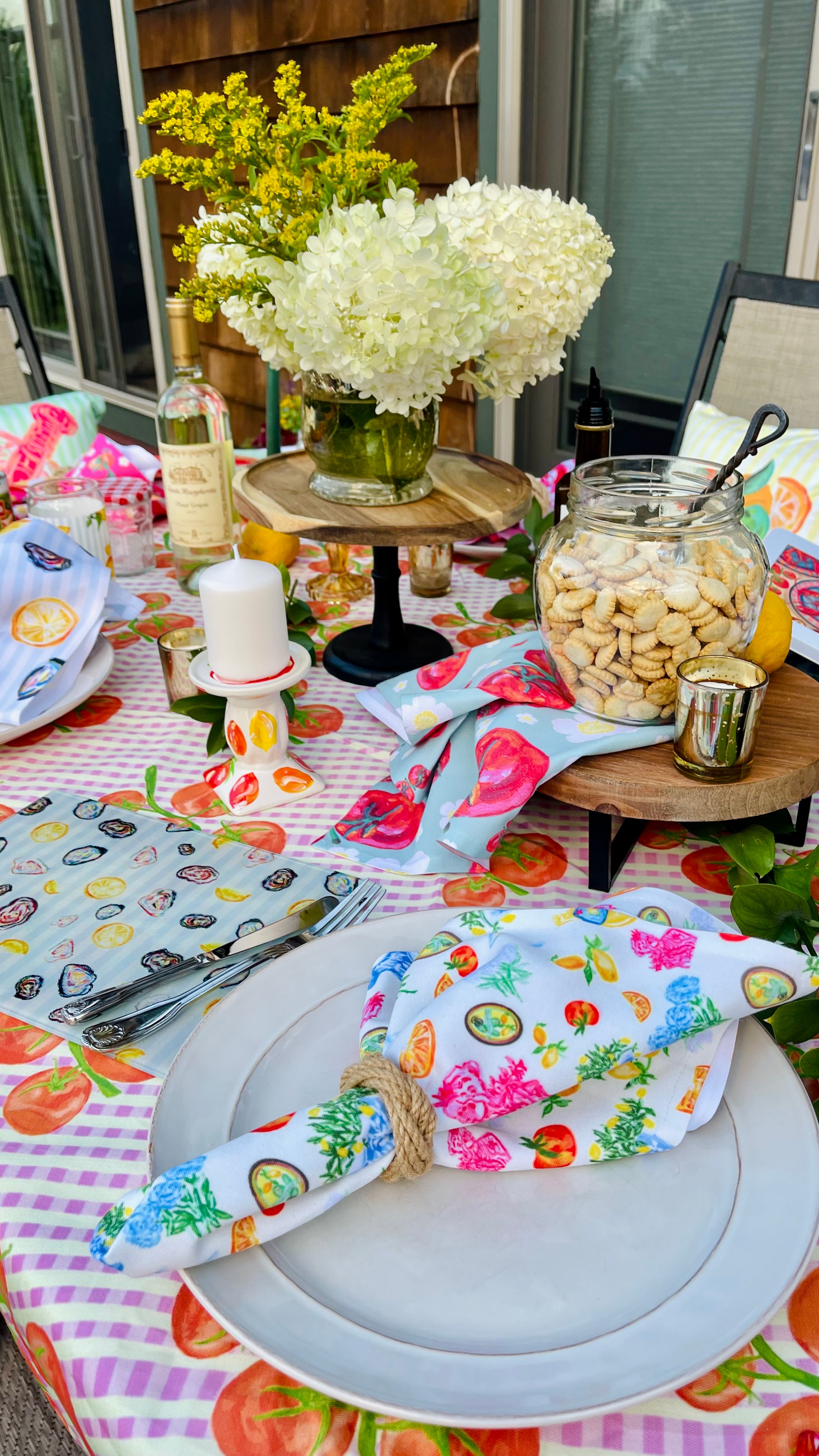 Italian Summer Napkin Set 🍋