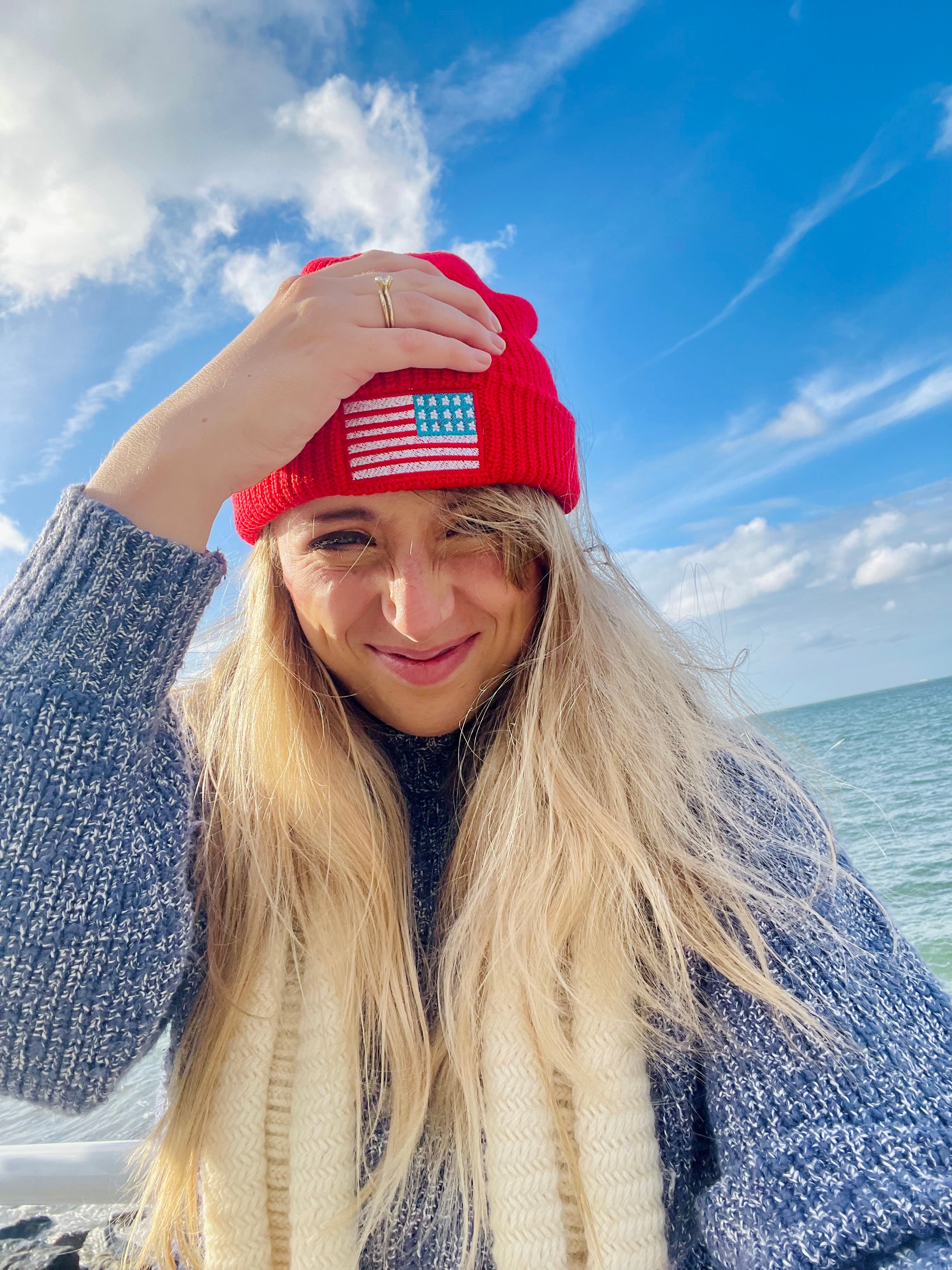 Americana | Fisherman Beanie Hat 🇺🇸