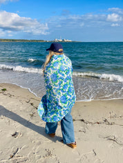 Hydrangea Soft Sherpa Blanket 🪻