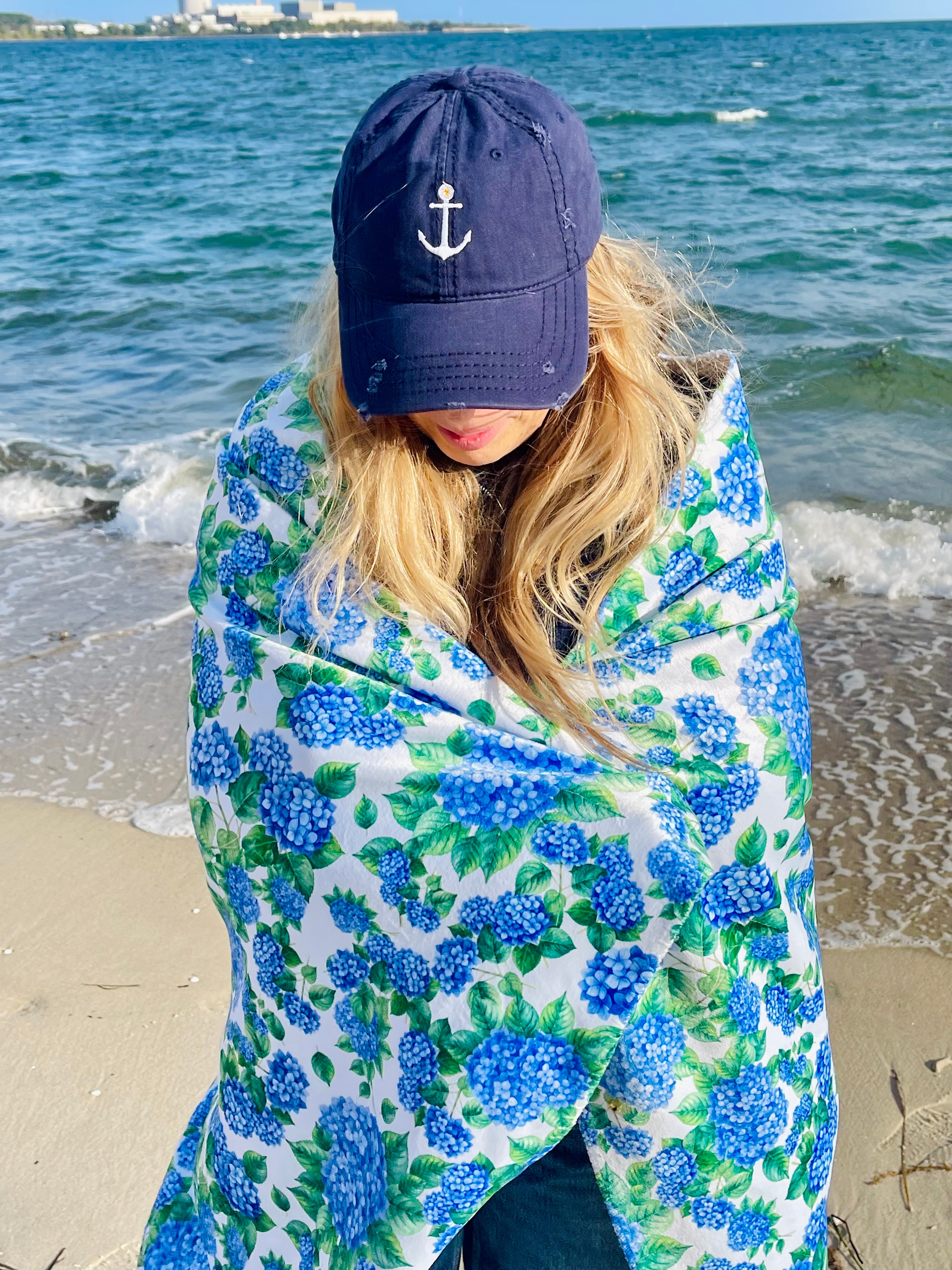 Navy Anchor Distressed Everyday Hat ⚓️