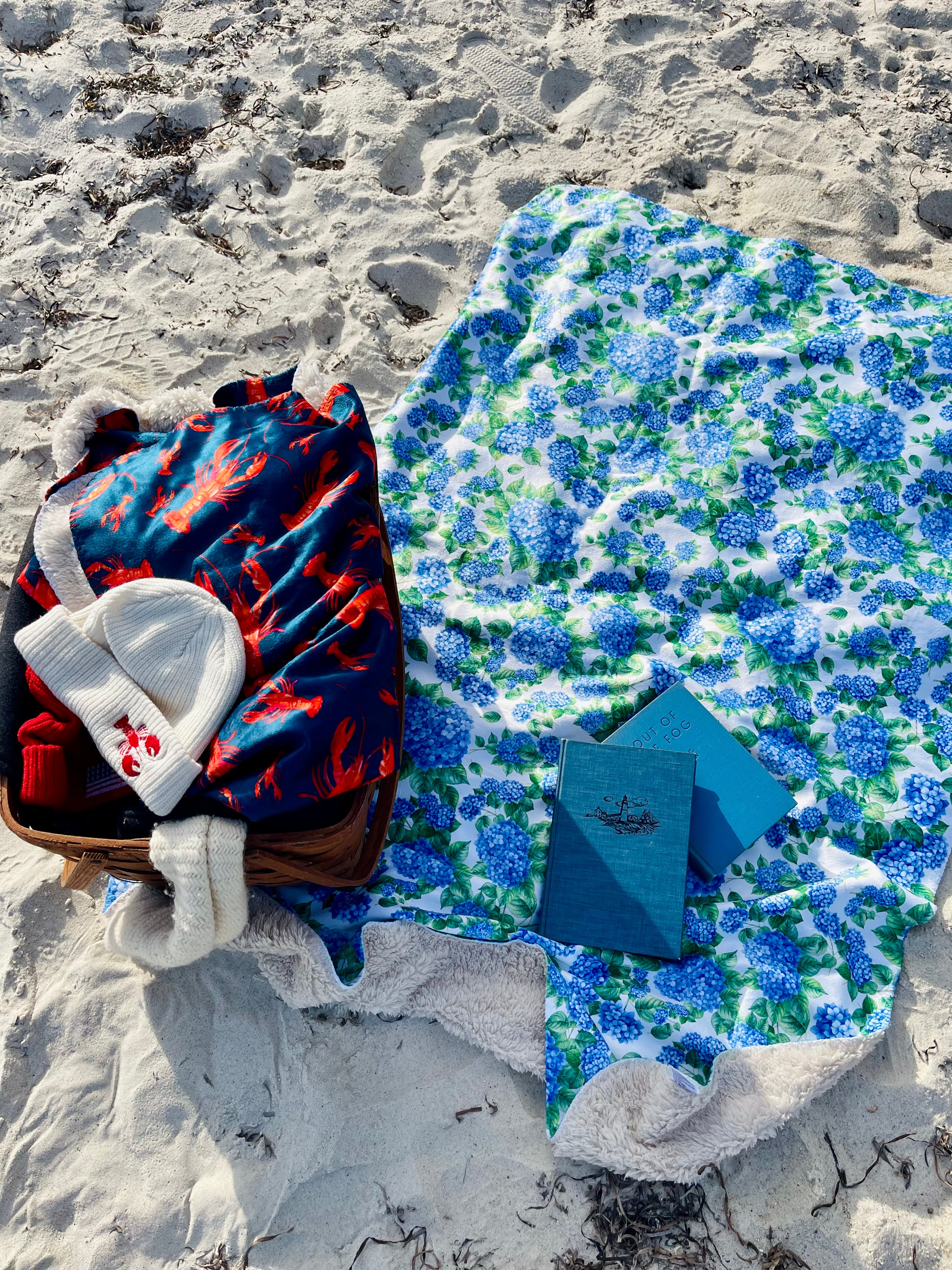 Red Lobster Sherpa Blanket