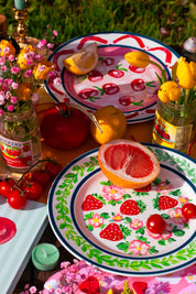 Summer Fruit 6-Piece Dishware Plate Set 🍋