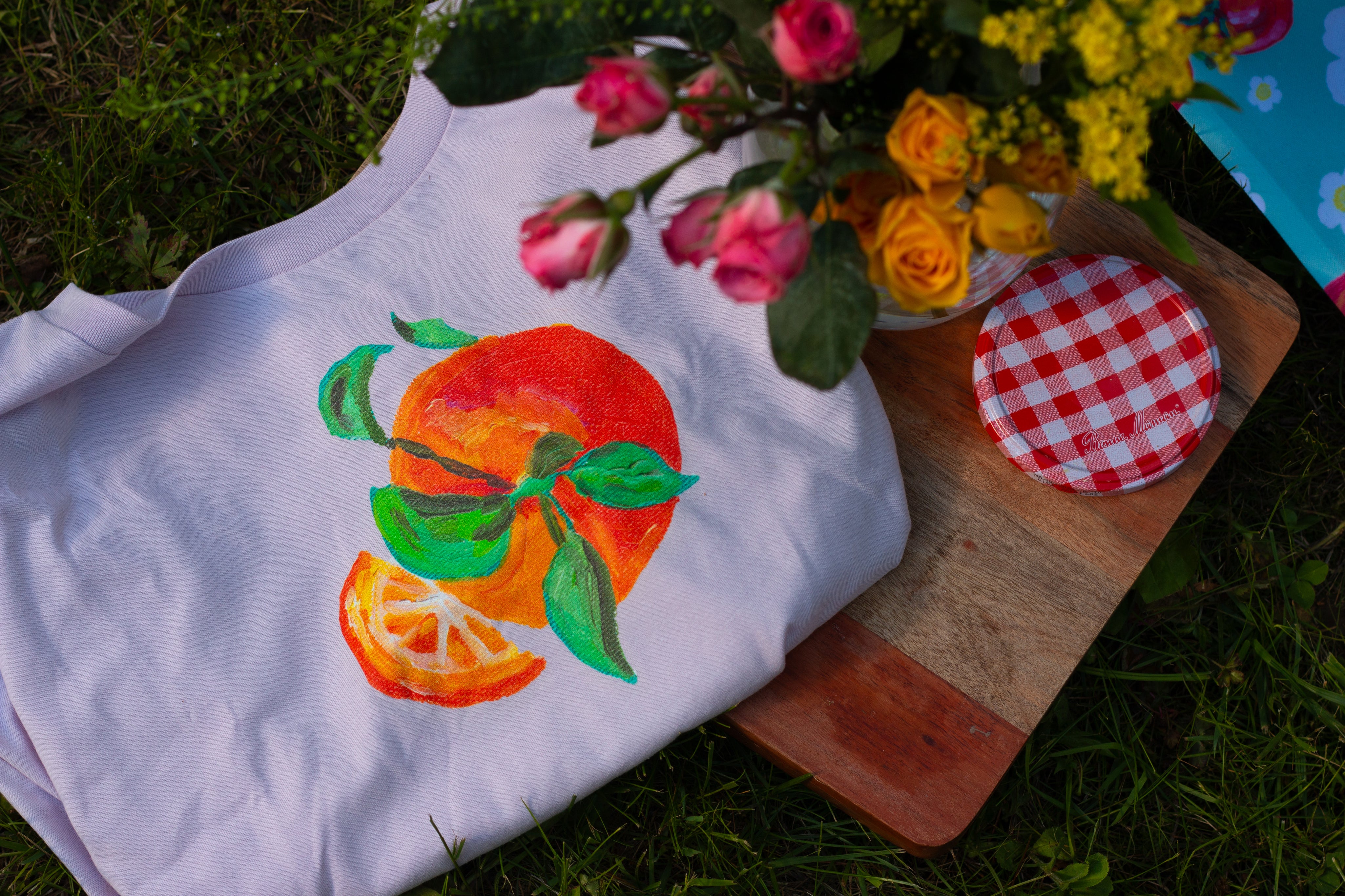 Orange Slice Crop Top 🍊
