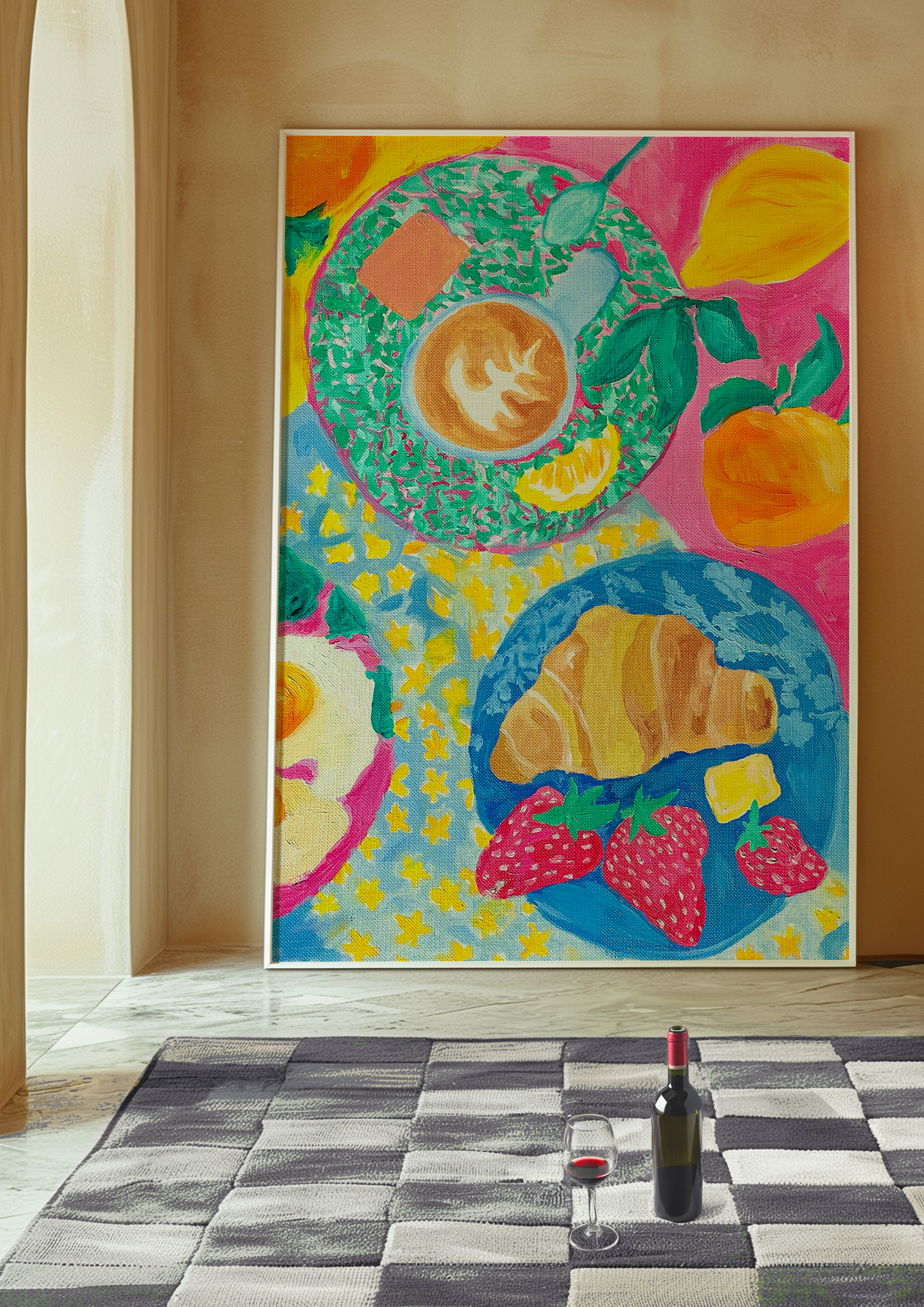 Summer Breakie Fine Art Print 🥐