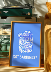 Got Sardines? Fine Art Print 🐟